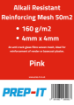 Picture of Prep-it Pink ECO-Mesh 50m2. 160gsm 4mm x 4mm